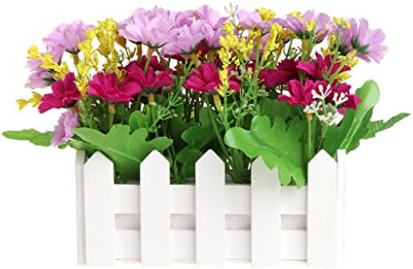 Milkhouse Artificial Flower for Wood Fence Pastoral Flowers Pot Home Garden Wedding Decoration