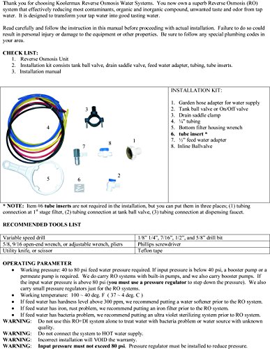 Koolermax AR-122 6-stage RO+DI Aquarium Reef Reverse Osmosis Water System 150 GPD New Complete - Thumbnail 3