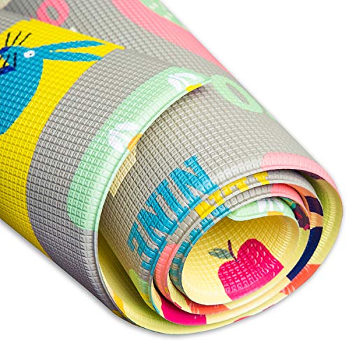 Baby Care Play Mat (Large, Playful Letters and Numbers) 82'' x 55