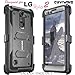 COVRWARE Aegis Series case for LG Stylo 2 (2016) / Stylo 2 Plus/Stylo 2 V with Built-in Screen Protector Heavy Duty Full-Body Rugged Holster Armor Cover Belt Swivel Clip Kickstand, Gray