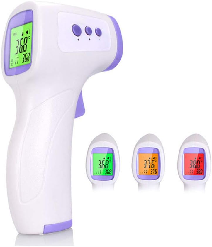 YXIUER Infrared Thermometer,High Temp Thermometer Pyrometer,Non-Contact Digital Dual Laser Pointers and Flashlight IR Temperature Gun