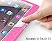 iPad Air 2 Case, i-Blason Apple iPad Air 2 Case ArmorBox [Dual Layer] Convertible [Heavy Duty] Full-Body Protection KickStand Case with Built-in Screen Protector for Kids Friendly 2014 Release (iPad Air 2, Pink/White)