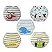 Babyfriend Baby Potty Trainig Pants 5-Pack Toddler Baby Girls Boys Pure Cotton Pee Training Underwear Size L 3T Blue