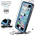 Temdan iPhone 7 iPhone 8 iPhone SE 2020 Waterproof Case with Floating Strap Nuilt in Screen Protector Shockproof Waterproof Case for iPhone 7 iPhone 8 and iPhone SE 2020 (Blue)