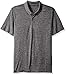 Perry Ellis Men's Two Button Texture Stripe Polo