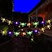 Solar String Lights, 19.7feet 40 LED Dragonfly Outdoor Solar Powered Lights Waterproof Fairy Lights for Patio, Garden, Lawn, Path, Party and Home Decorations, Multi Color