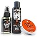 Essential Beard Grooming Kit for Men – USA Made Gift Set Soothes Irritated, Dry Skin, Reduces Acne & Grows Your Beard Faster – Beard Oil, Balm Conditioner & Shampoo Wash