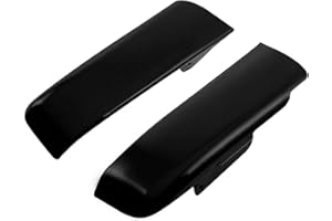 AC-MTORC Black Rear Fender Saddlebag Filler Strips Fit for Harley Touring Road King Road Glide Electra Glide Ultra Limited 2014-2023