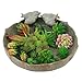 Greatflower 12 Different Kinds of Artificial Succulents for Plants Wall DIY Materials