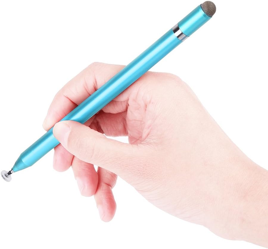 Capacitive Stylus Pen, Capacitive Touch Screen Drawing Writing Stylus Pen for iPhone iPad Tablet iPod and Other Touch Screens(Light Blue)