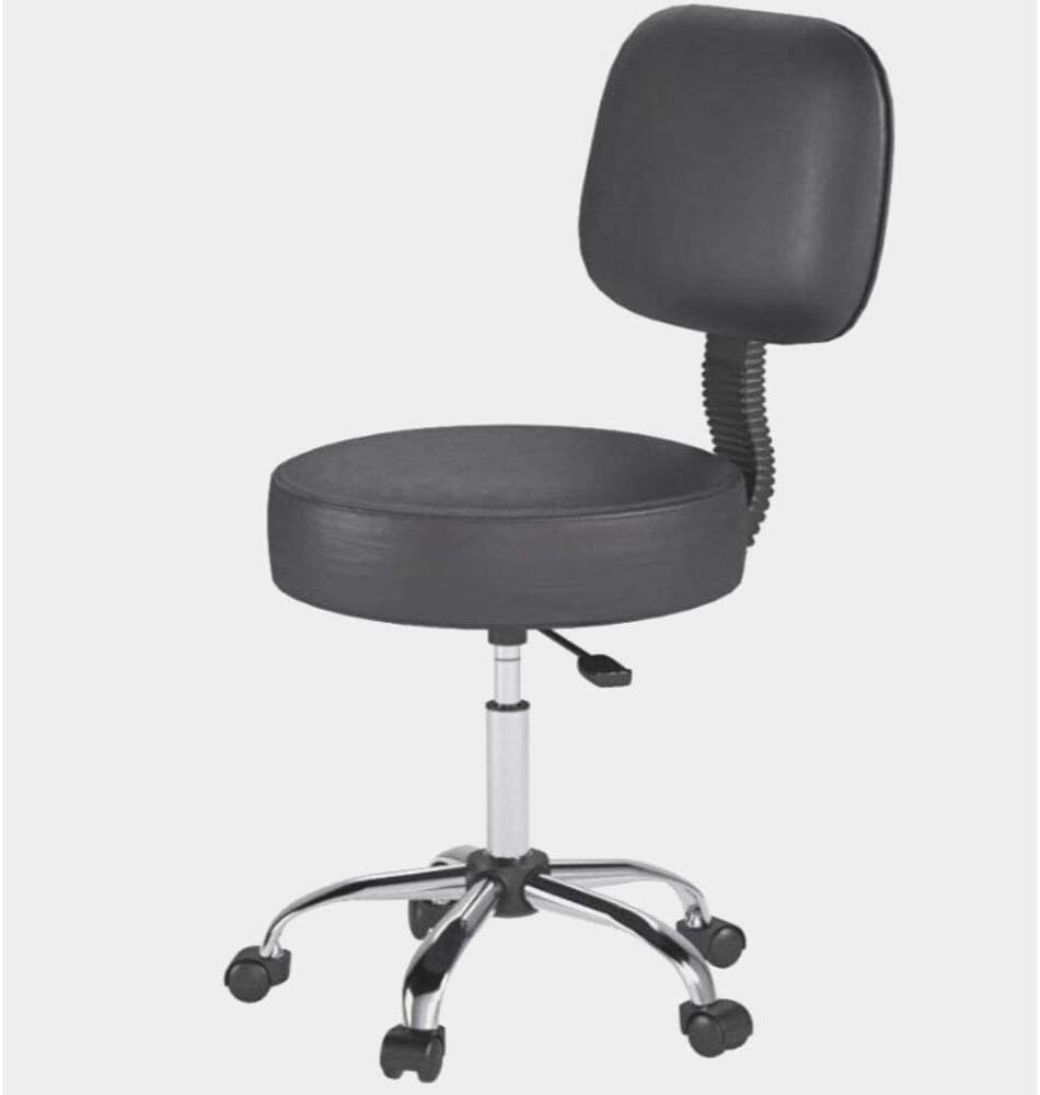 Amazon Com Ghy Lab Bench Stool Backrest Posing Black Cushion