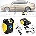 Tire Inflator, Ansteker Portable Air Compressor Pump Large LED Display Low-voltage and Fast Filling for Automobile Inflating Motorcycle,Bicycle and Other Tourism Entertainment Product,SOS Flash Light