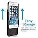 Designed for iPhone SE 2016 (1-st Gen) / 5 / 5s [NOT for SE2020] Case with Belt Clip Holster - Kickstand Cover Phone Case - Black