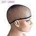 WeKen Halloween Wig Women Short Bob Kinky Straight Full Bangs Synthetic Black and White