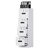 SUXXAN 4 Drawer File Cabinet, Metal Vertical File Storage Cabinet with Lock, Office Home Steel File Cabinet for A4 Letter/Legal Size, Assembly Required