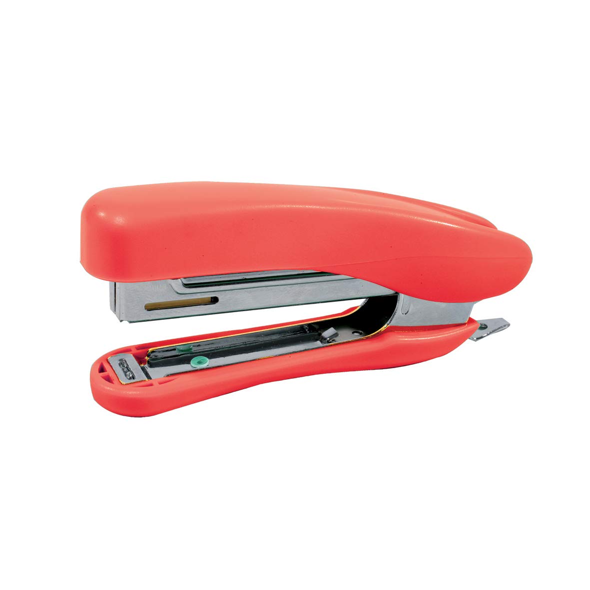 Mini Stapler in Plastic, Size 10.7x2.3x4.5 cm, Mount 10, Color Red