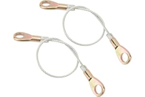 UTV Tailgate Cable Hook, 2pcs Tailgate Cable Hook Assembly 53045‑0006 Plug and Play Replacement for 600 610 610XC UTV