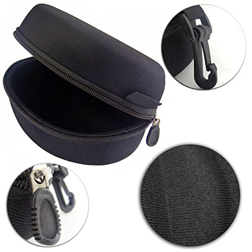 Hanperal Big Large Hard Sports Glasses Case, SKI Snowboard Snow Goggles Box, Sports Glasses Storage Holder