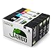 JARBO Replacement for Canon PGI-1200XL Ink Cartridge High Yield 4 Pack (1 Black 1 Cyan 1 Magenta 1 Yellow) Used in Canon MAXIFY MB2020 MB2320 Printer