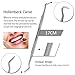 6 Pcs Dental Tools Kit, Dentist Picks Plaque Remover Scraper Set Best for Personal Use