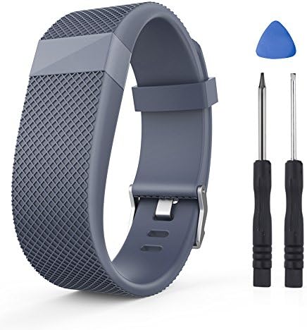 Gealpoor Newest Colorful Flower for Fitbit Charge HR Bands,Soft Silicone Replacement Adjustable Band Sports Strap for Fitbit Charge HR Waterproof Large/Small for Womens/Mens/Girls