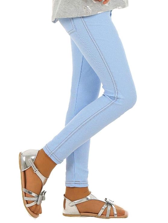 Dykmod Mädchen Frühling Leggings Treggings Leggins Jeans-Optik Look 116-158
