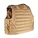 PMLAND Tactical Molle Airsoft Vest Paintball Combat Soft Vest Tan
