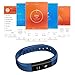 Slim Fitness Tracker Watch, TOOBUR Health Activity Tracker with Pedometer Calories Track and Sleep Monitor,Smart Wristband for Kids Women Men (Blue)