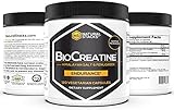 BioCreatine - Optimal Creatine Complex with Fenugreek Extract and Pink Himalayan Salt for Maximum Absorption - German Micronized Creatine - No Bloating - Adds Neuroprotection - Increased Lean Muscle Mass - 120 Capsules