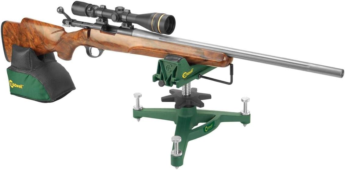 Caldwell The Rock Deluxe Front Rest Adjustable Ambidextrous Rifle Shooting Rest for Outdoor Range : Hunting And Shooting Equipment : Sports & Outdoors