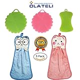 Silicone Dish Sponge Kitchen Scrubbers Brush Cleaning and Bathroom Cotton Towel Absorbent Best Dishwashing Brush Soft and Flexible,Fruit Vegetable Food-grade Mildew-Free, Antibacterial, Get Yours