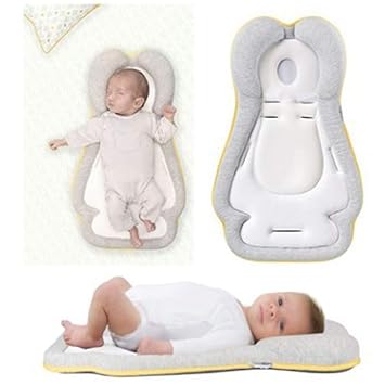 Faironly Baby Positioner Pillow Prevent Flat Head Sleep Cushion