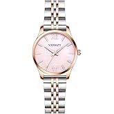 VXFAIZY Women's Simplicity Watch Water Resistant Casual Watch for Women