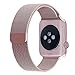 New Apple Watch Band Series 1 Series 2, Oenbopo 38mm Milanese Loop Stainless Steel Bracelet Strap Replacement iWatch Wrist Band with Unique Magnet Lock,no buckle needed for 2015 & 2016 Apple Watch