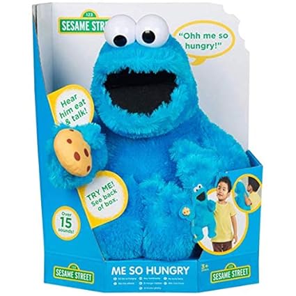 Sesamstraße Krümelmonster Sprechende Handpuppe