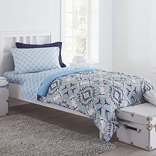 OCM College Dorm Room Essentials 16Piece Starter Pak, Twin XL Bedding