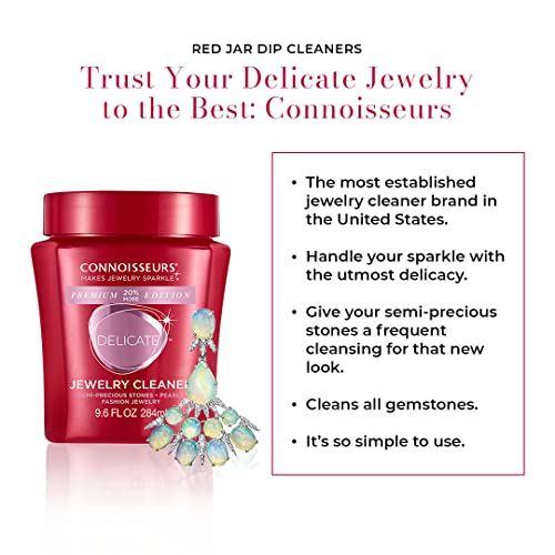 CONNOISSEURS New Premium Edition Delicate Jewelry Cleaner Solution
