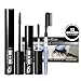 Mirenesse Cosmetics Best 3D Fiber Instant Lash Mascara Last All Day, waterproof, smudge proof & hypoallergenic ingredients. non-toxic and natural. Black Winner Best Mascara