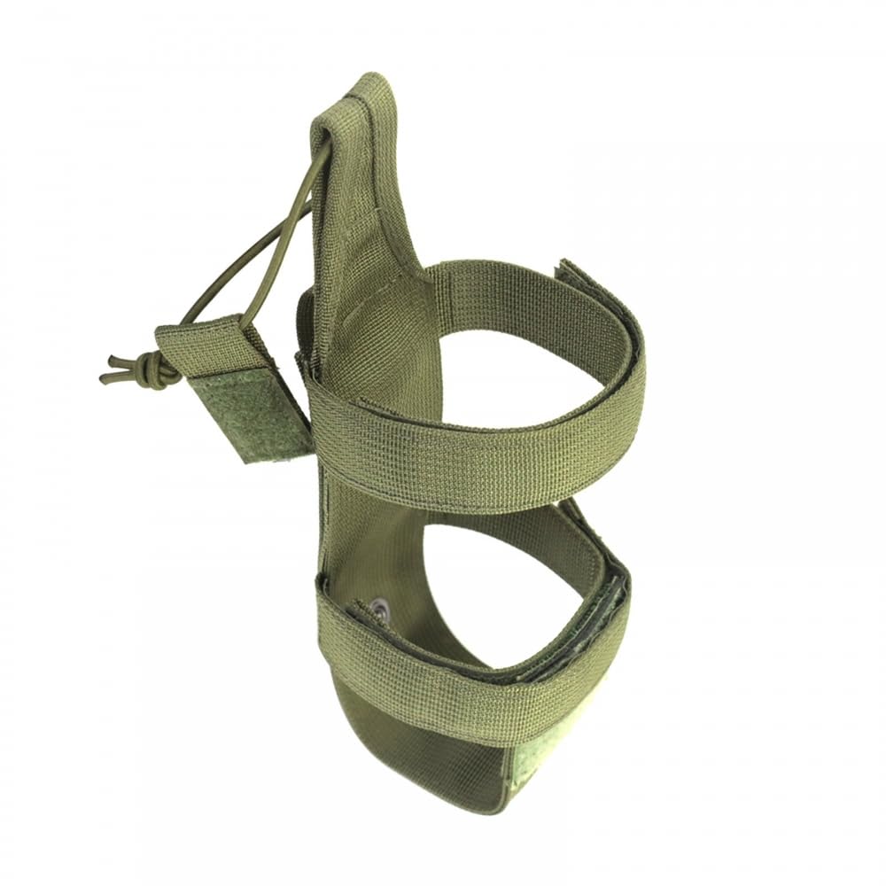 Tactical Water Bottle Holder, Adjustable Molle Belt Bottles Holders Pouch with Backpack Strap for Mountaineering Walking Running Cycling
