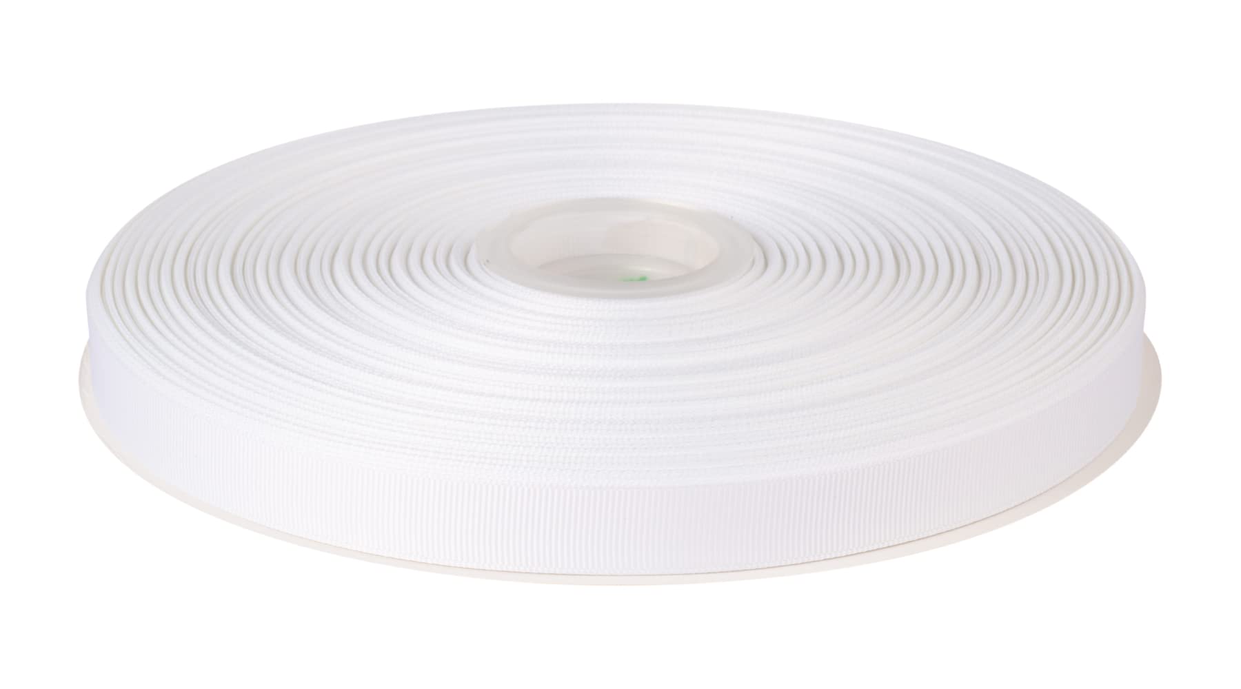 Fondersy 16mmX 91M Solid Grosgrain Ribbon for Gift Wrapping, Hair Bows, Parties, Wedding Decoration, Crafts Sewing(White)
