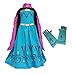 Frozen ELSA Coronation Dress + Cape + Gloves (6-7 Years, Blue)
