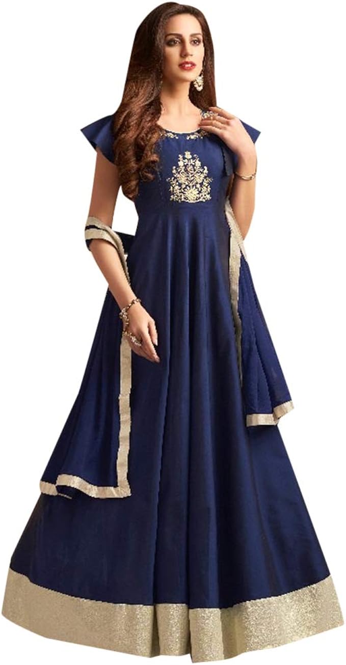 navy blue dress design