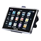 EasySMX 84H-3 GPS Navigator 7 Inch TFT LCD Touch Screen Preloaded Free Maps Music/Movie Player Multi-language Compatible with Window XP