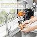Juicer Masticating Slow Juicer, Aicok Commercial Juicer Quiet Motor & Reverse Function, Cold Press Juicer Easy to Clean with Brush, Juice Machine for Vegetables and Fruits