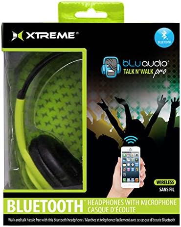 Xtreme Cables 51411 Talk N Walk Pro Bluetooth Headphones - Green