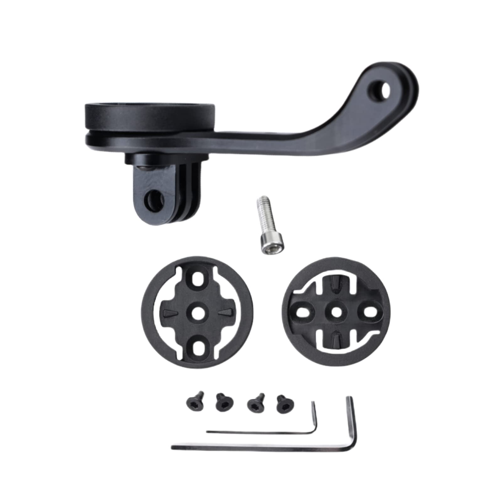 Bike Computer Mount Bracket Compatible with Garmi n/Magen e C406 C206/Bry ton/Wa hoo/G G+Bicycle GPS Computer Sport Action Cameras Bicycle Lights Adapter