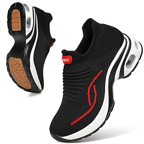 Sixspace-Walking-Shoes-Women-Sock-Sneakers-Slip-on-Shoes-for-Women