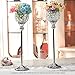 VINCIGANT Crystal Candle Holder Sets for Anniversary Celebration Wedding Home Table Decorations Centerpieces,Christmas Decoration, Gift Boxed,19 Inches Tall