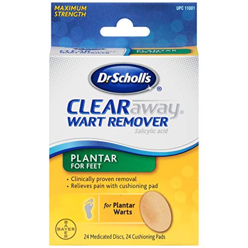 Dr. Scholl’s Clear Away Wart Remover Plantar 24 ea (Pack of 2)
