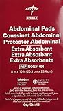 Medline Abdominal (ABD) Sterile 8x10 Pads - Box of 18 pads